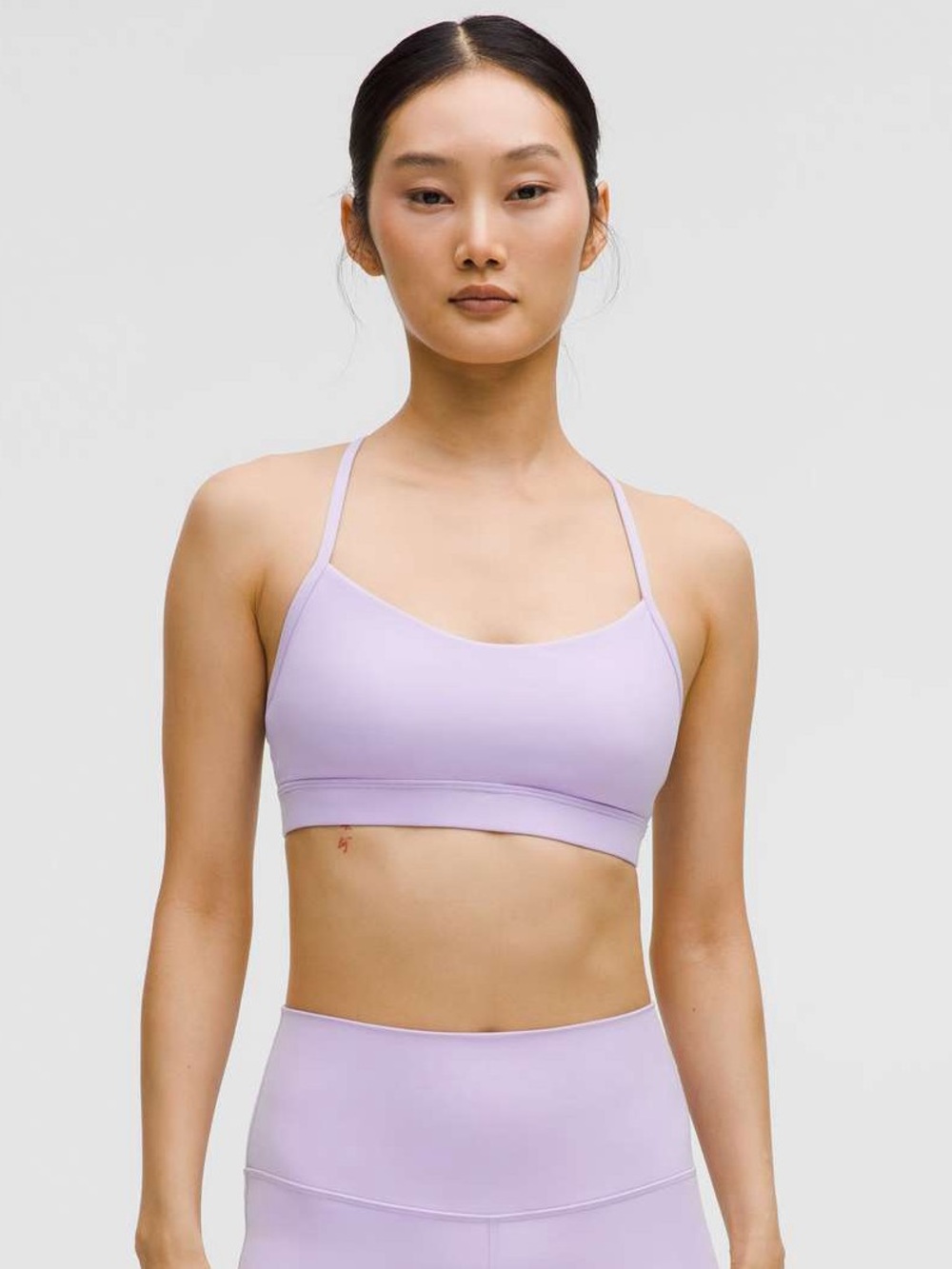 lululemon athletica Lilac Strappy Sports Bra